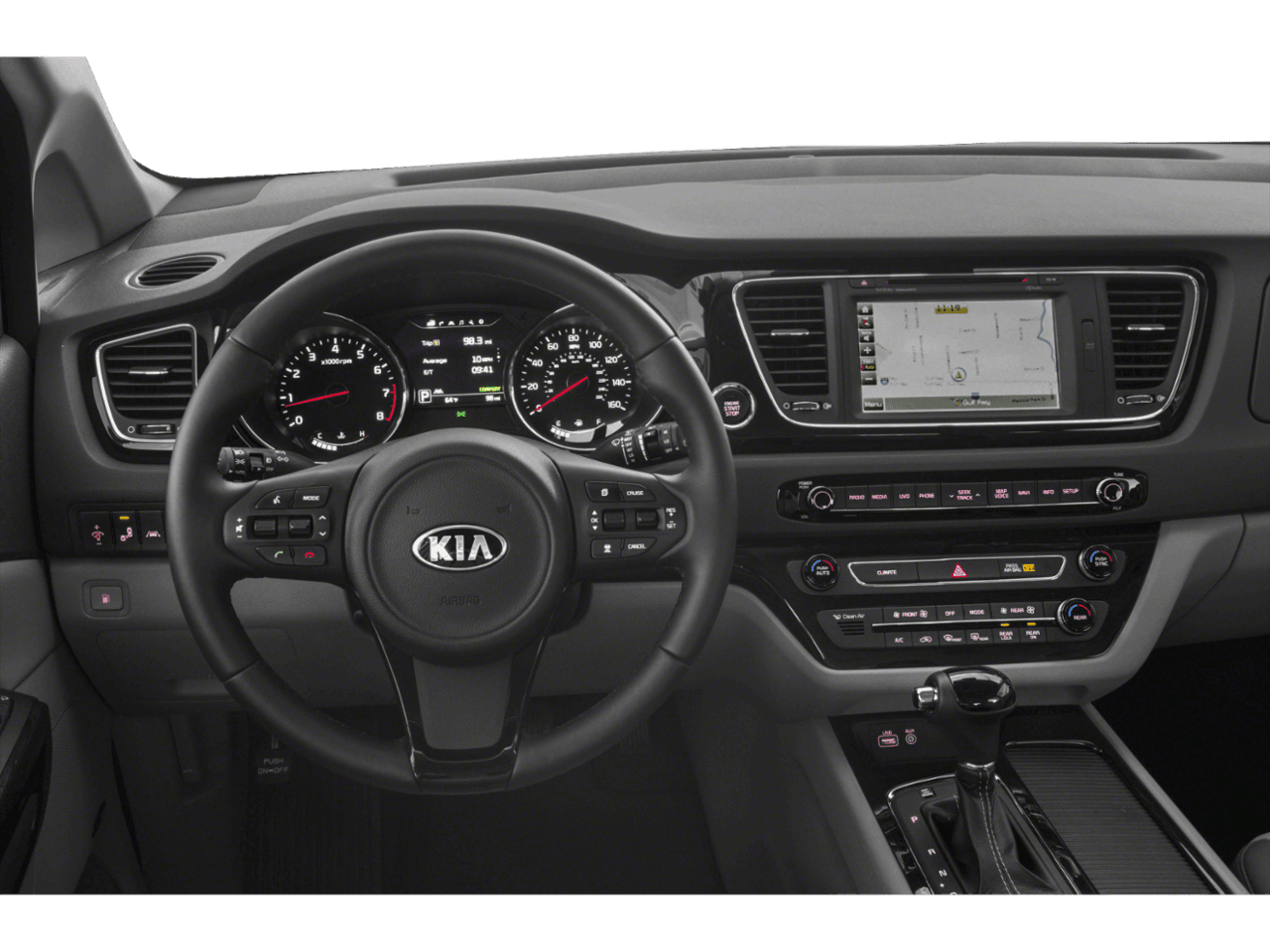 2018 Kia Sedona SX-L - Interior Drivers Dash