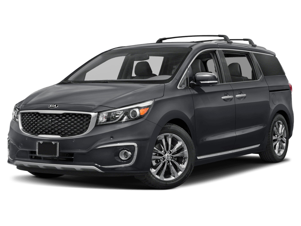 2018 Kia Sedona SX-L - Front 3/4, facing to the left