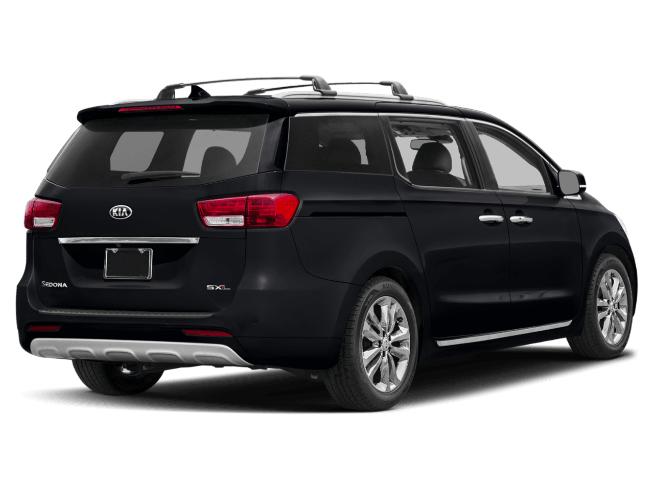 2018 Kia Sedona SX-L - Rear 3/4, facing to the right