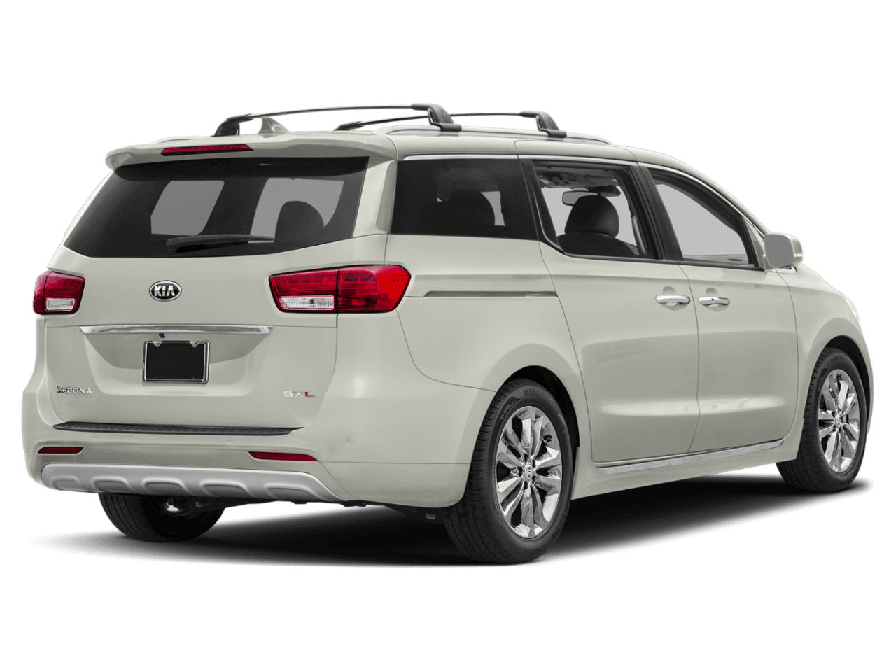 2018 Kia Sedona SX-L - Rear 3/4, facing to the right