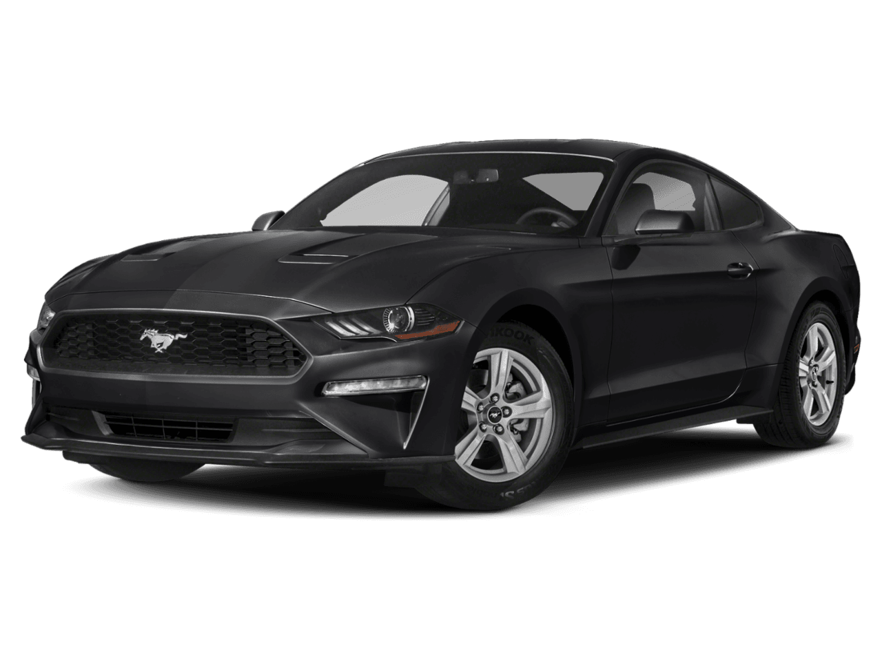 2018 Ford Mustang EcoBoost Fastback - Front 3/4, facing to the left
