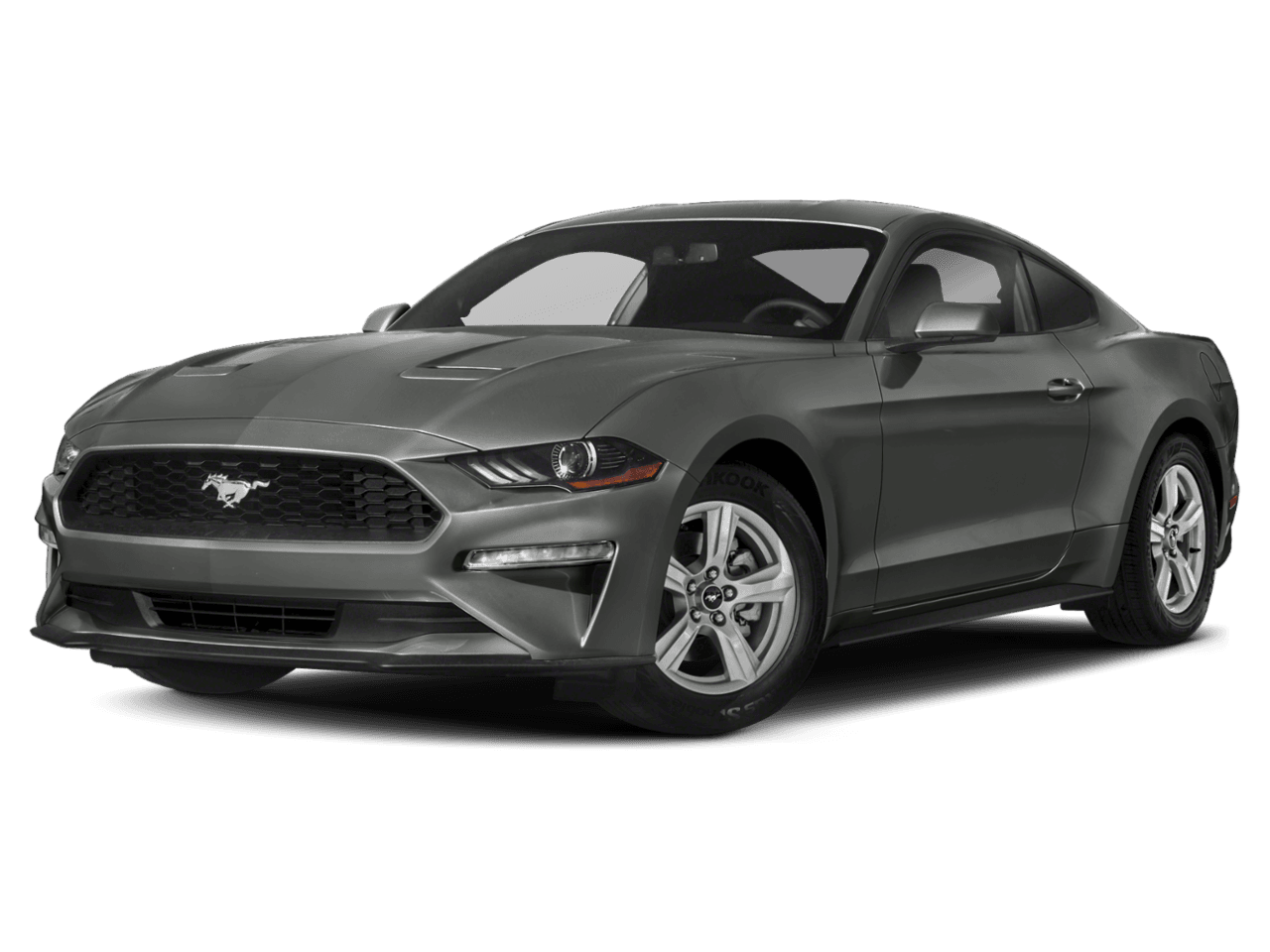 2018 Ford Mustang EcoBoost Premium Fastback - Front 3/4, facing to the left