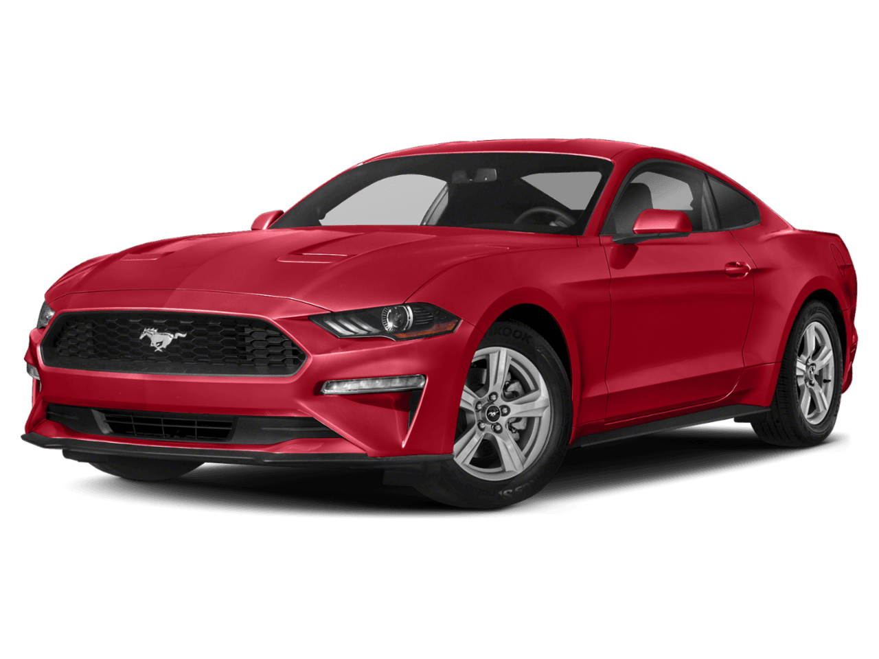 2018 Ford Mustang EcoBoost Premium Fastback - Front 3/4, facing to the left