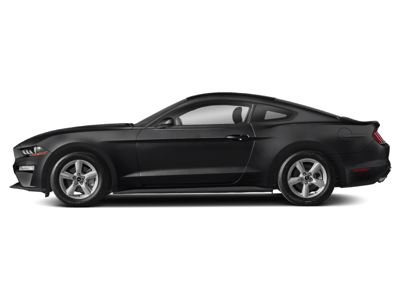 2018 Ford Mustang EcoBoost Premium Fastback - Profile, facing to the left