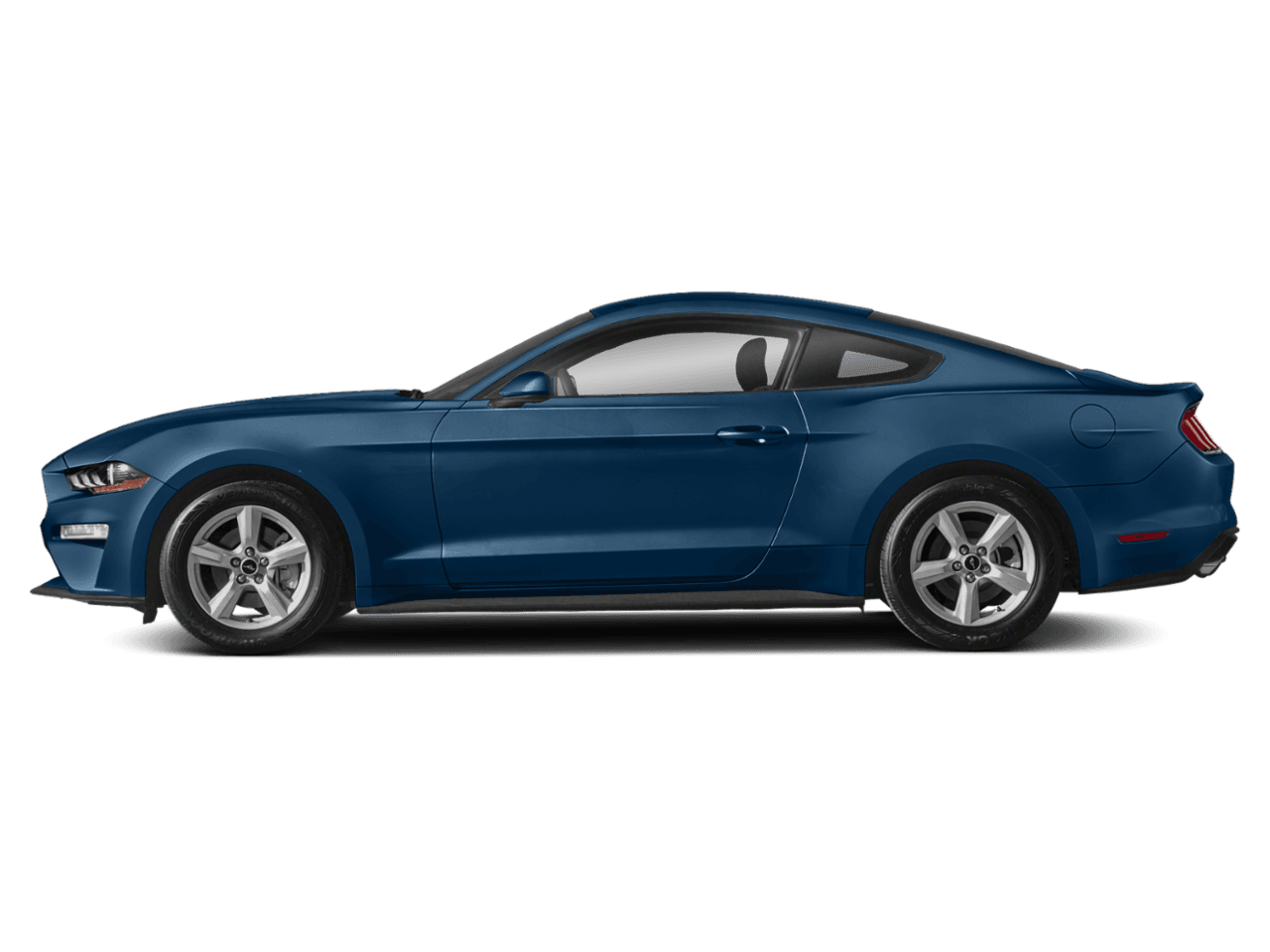 2018 Ford Mustang EcoBoost Premium Fastback - Profile, facing to the left