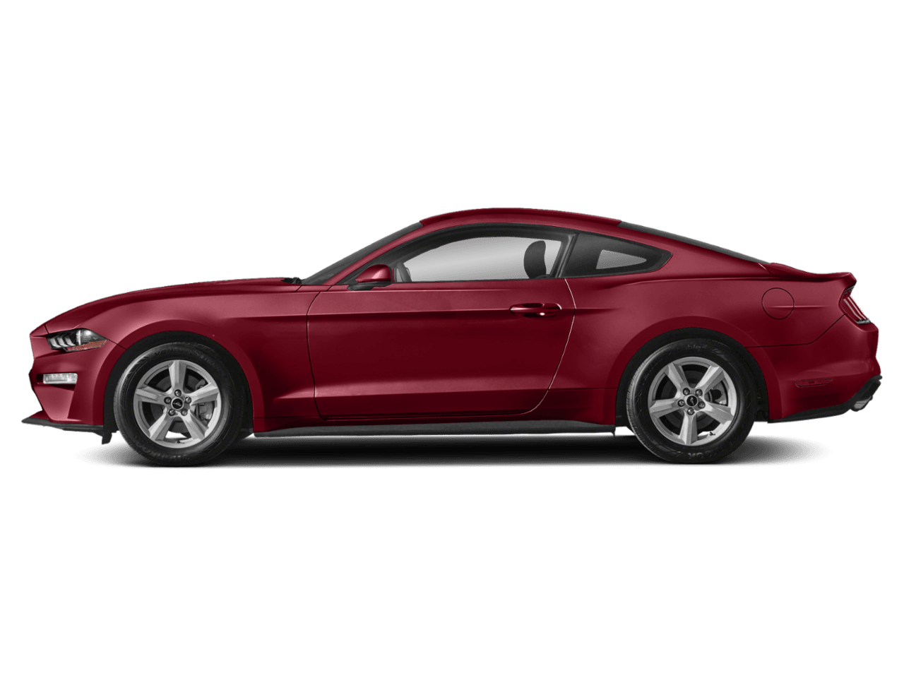 2018 Ford Mustang EcoBoost Premium Fastback - Profile, facing to the left