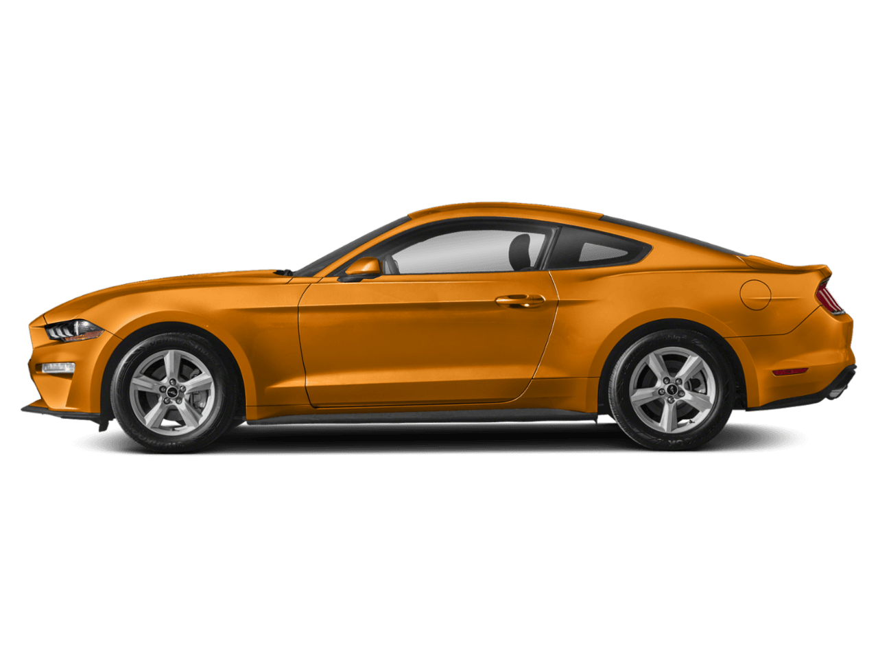 2018 Ford Mustang EcoBoost Premium Fastback - Profile, facing to the left