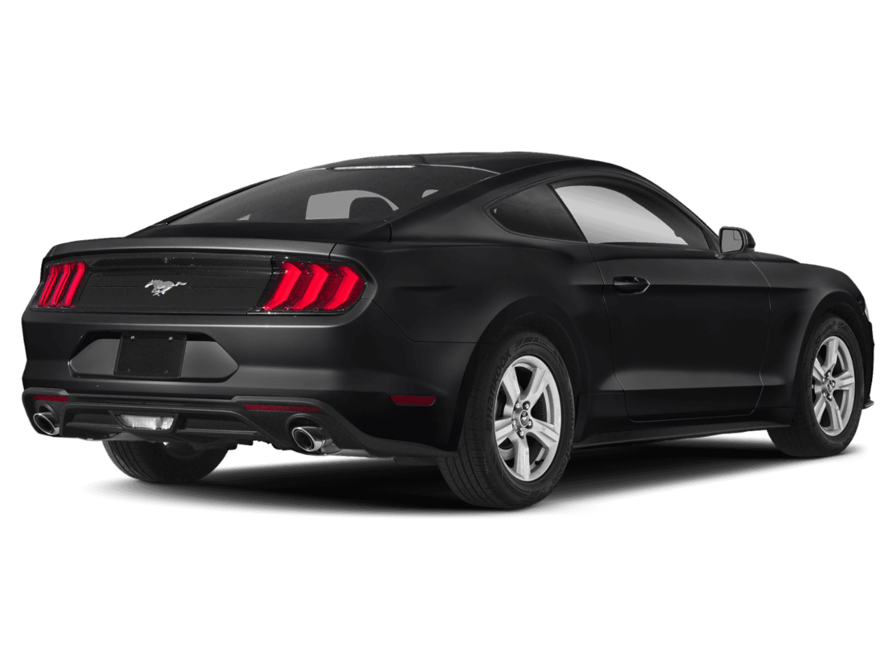 2018 Ford Mustang EcoBoost Premium Fastback - Rear 3/4, facing to the right