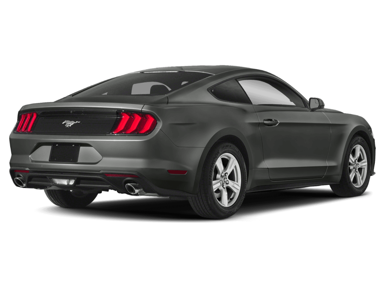 2018 Ford Mustang EcoBoost Premium Fastback - Rear 3/4, facing to the right