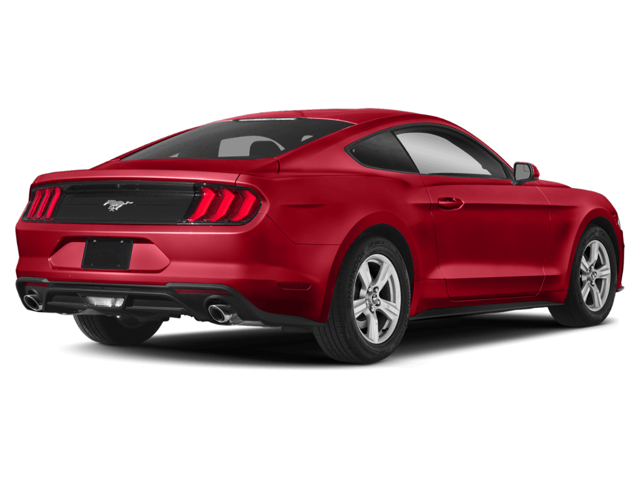 2018 Ford Mustang GT Premium Fastback - Rear 3/4, facing to the right
