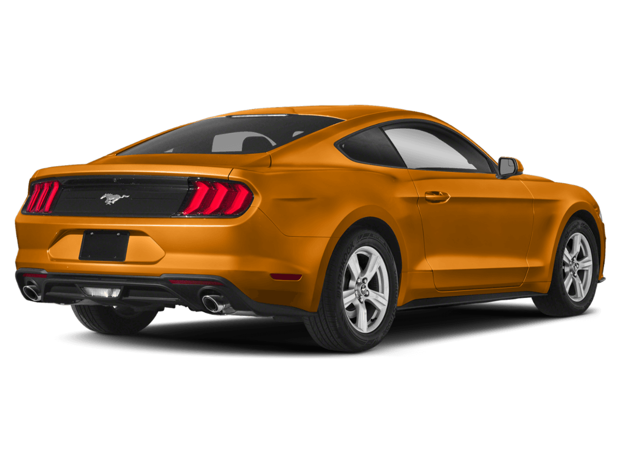 2018 Ford Mustang GT Premium Fastback - Rear 3/4, facing to the right