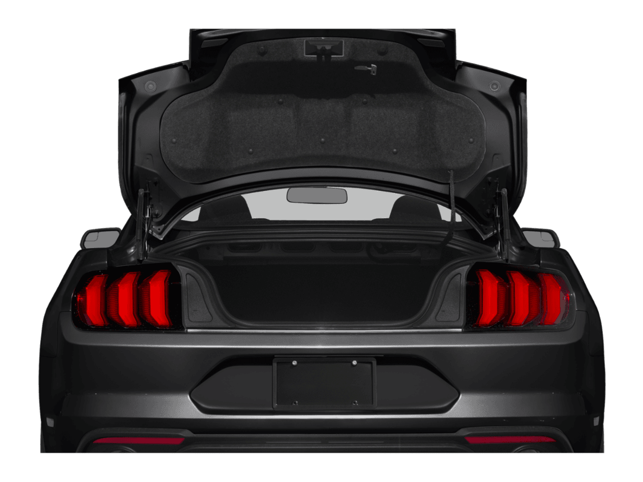 2018 Ford Mustang GT Premium Fastback - Interior Trunk with Hatch Open Feature