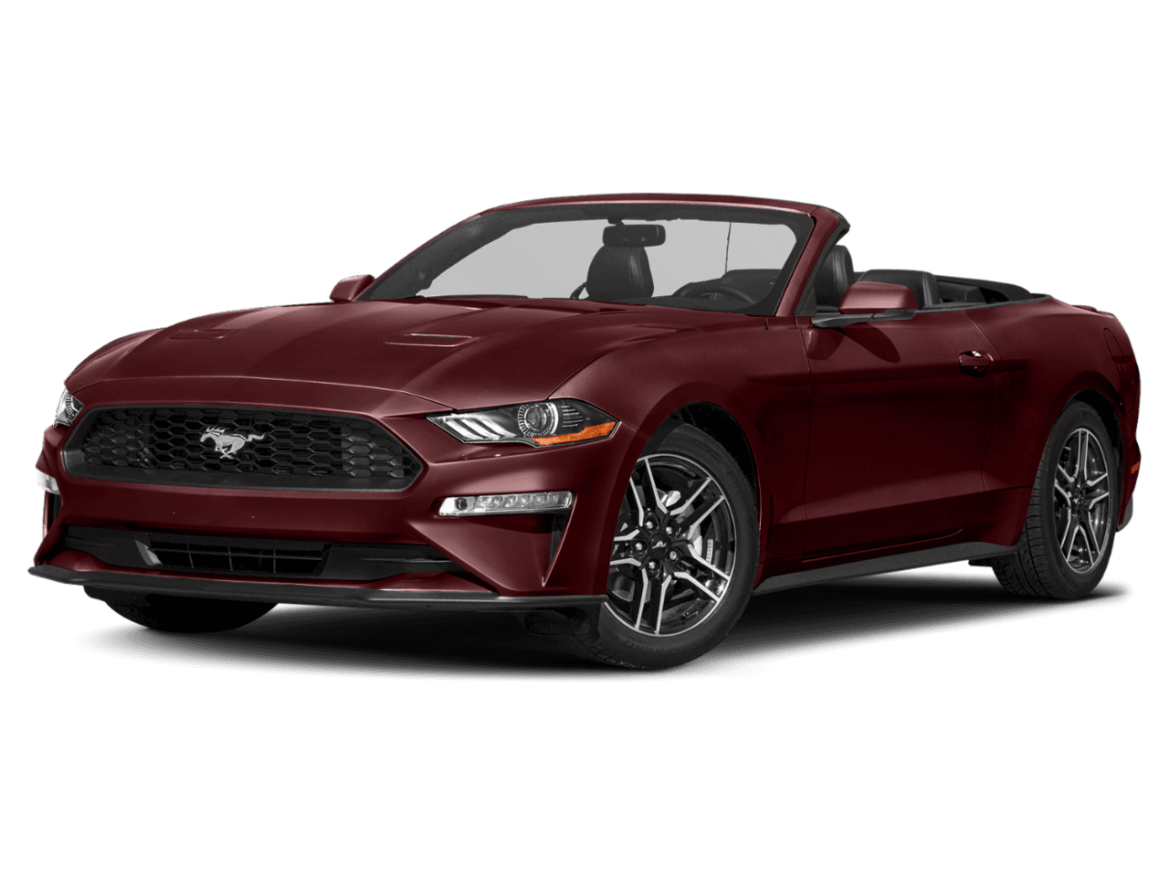 2018 Ford Mustang GT Premium Convertible - Front 3/4, facing to the left