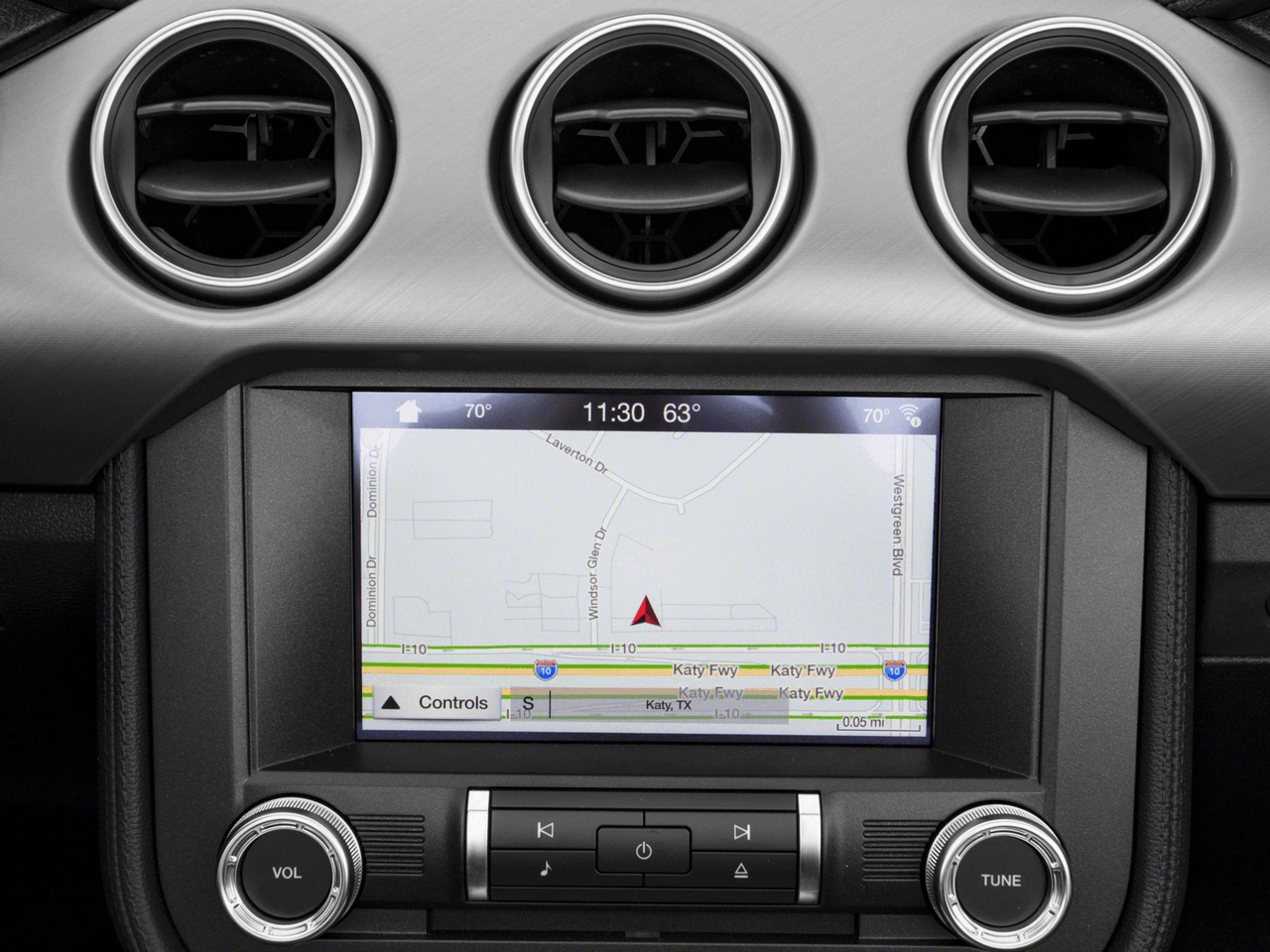 2018 Ford Mustang GT Premium Convertible - Interior Navigation System