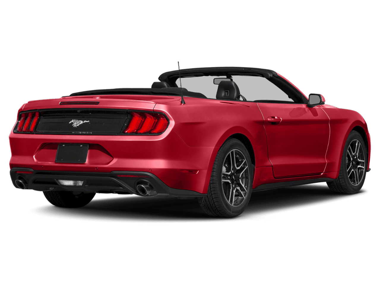 2018 Ford Mustang GT Premium Convertible - Rear 3/4, facing to the right