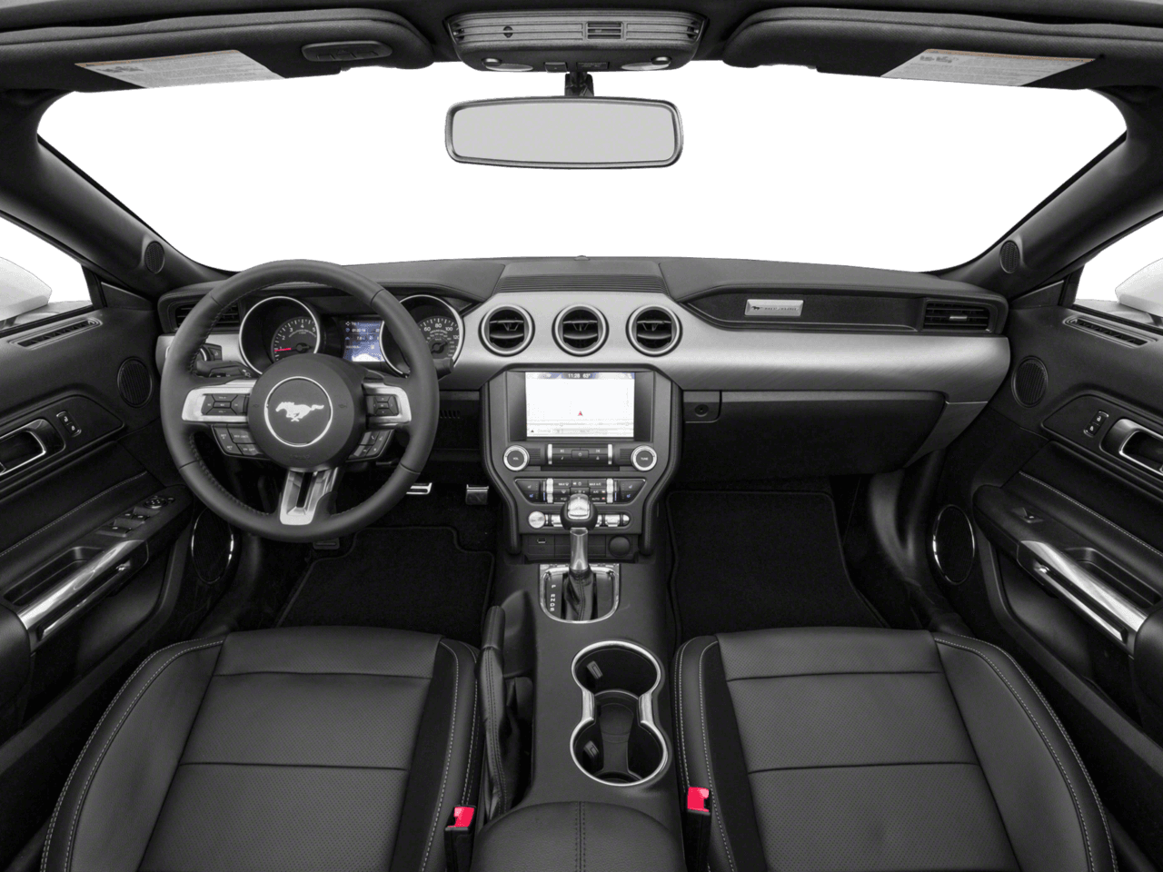 2018 Ford Mustang EcoBoost Convertible - Interior Full Dash Basic