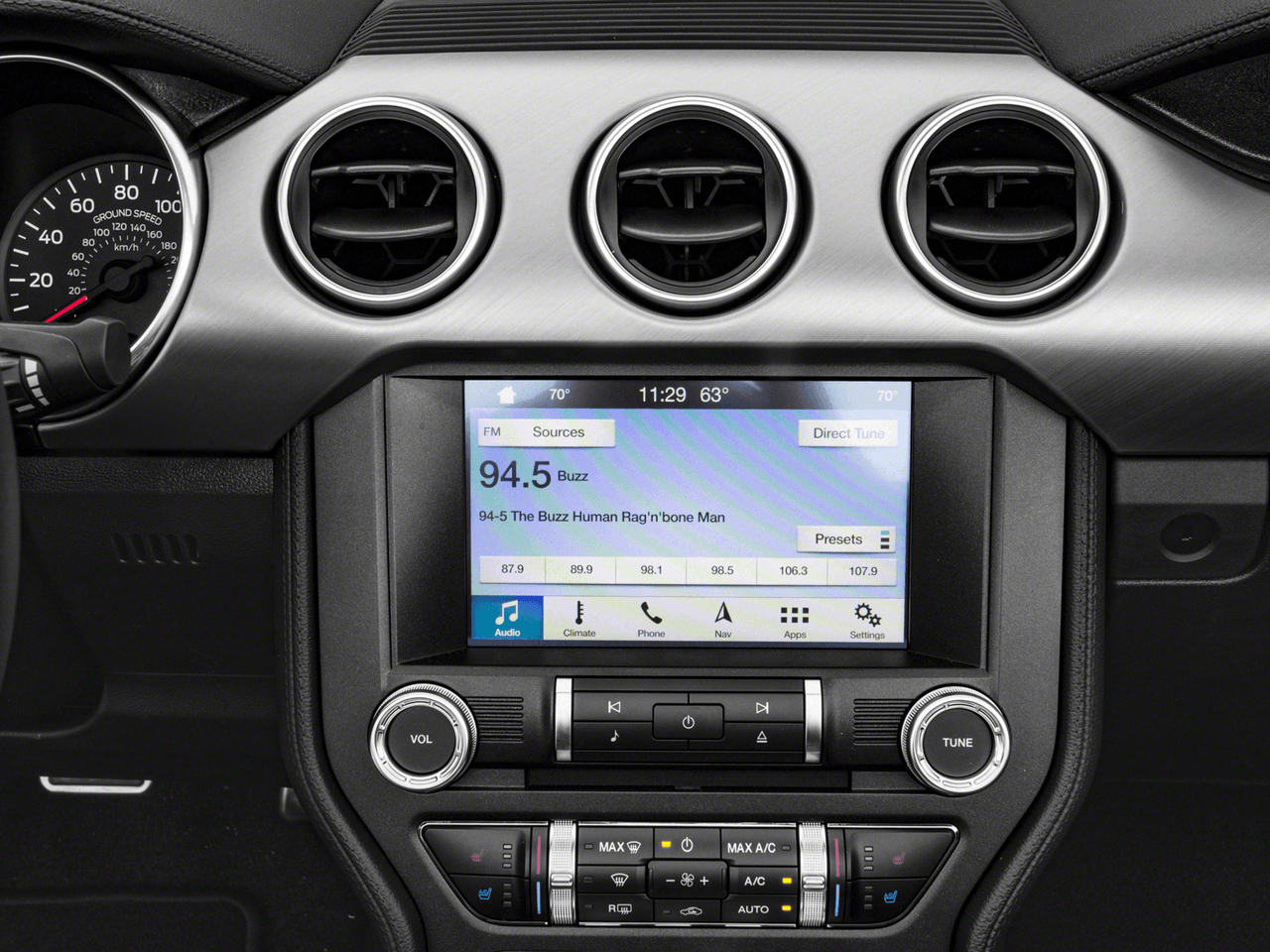2018 Ford Mustang EcoBoost Convertible - Interior Stereo System