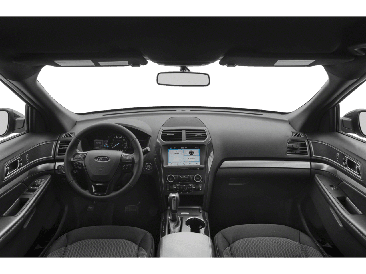 2018 Ford Explorer Base FWD - Interior Full Dash Basic