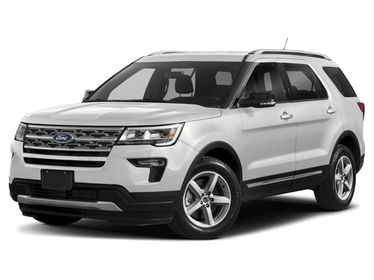 2018 Ford Explorer XLT FWD - Front 3/4, facing to the left