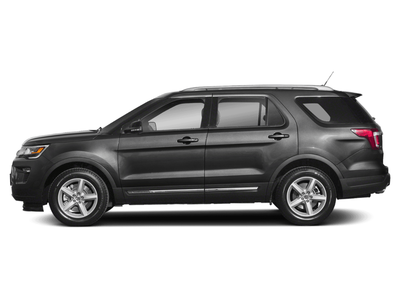 2018 Ford Explorer XLT FWD - Profile, facing to the left
