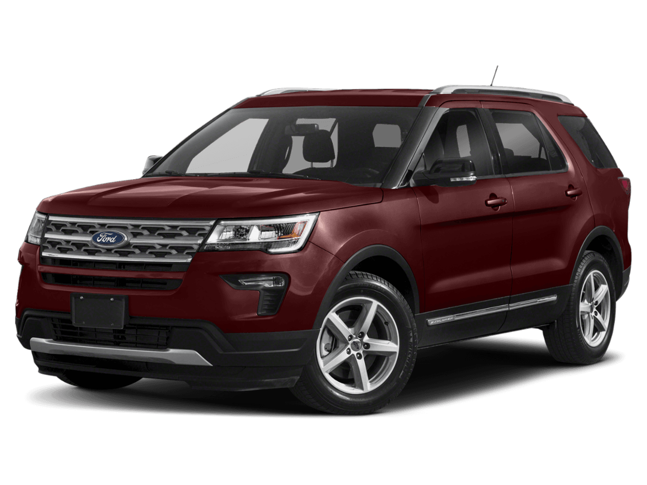 2018 Ford Explorer Limited FWD - Front 3/4, facing to the left
