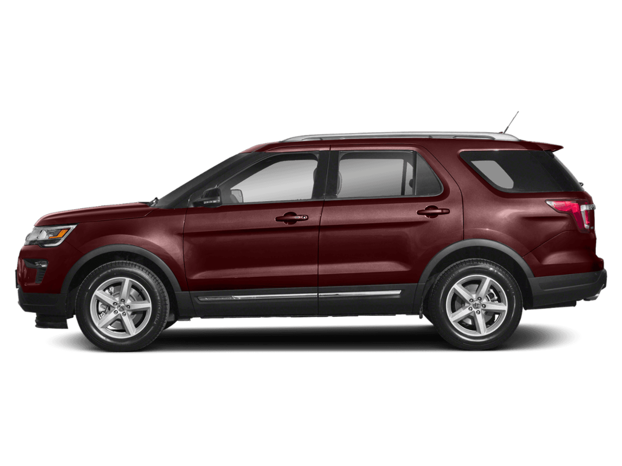 2018 Ford Explorer Limited FWD - Profile, facing to the left