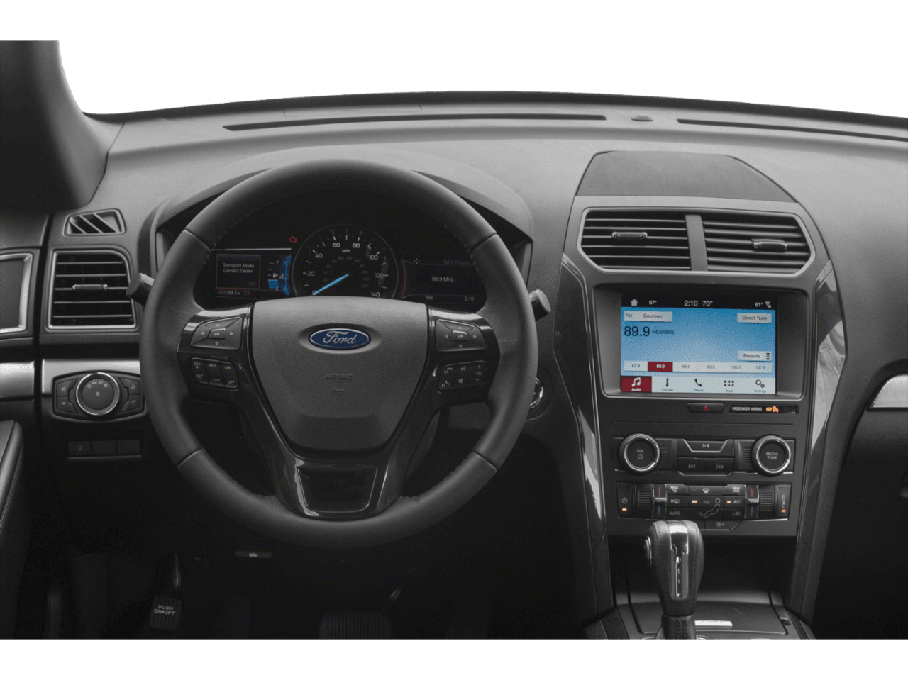 2018 Ford Explorer Base 4WD - Interior Drivers Dash