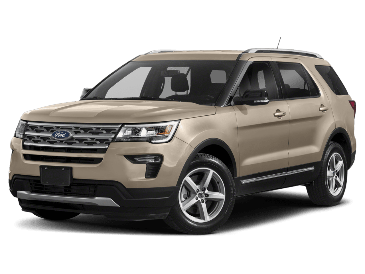 2018 Ford Explorer XLT 4WD - Front 3/4, facing to the left