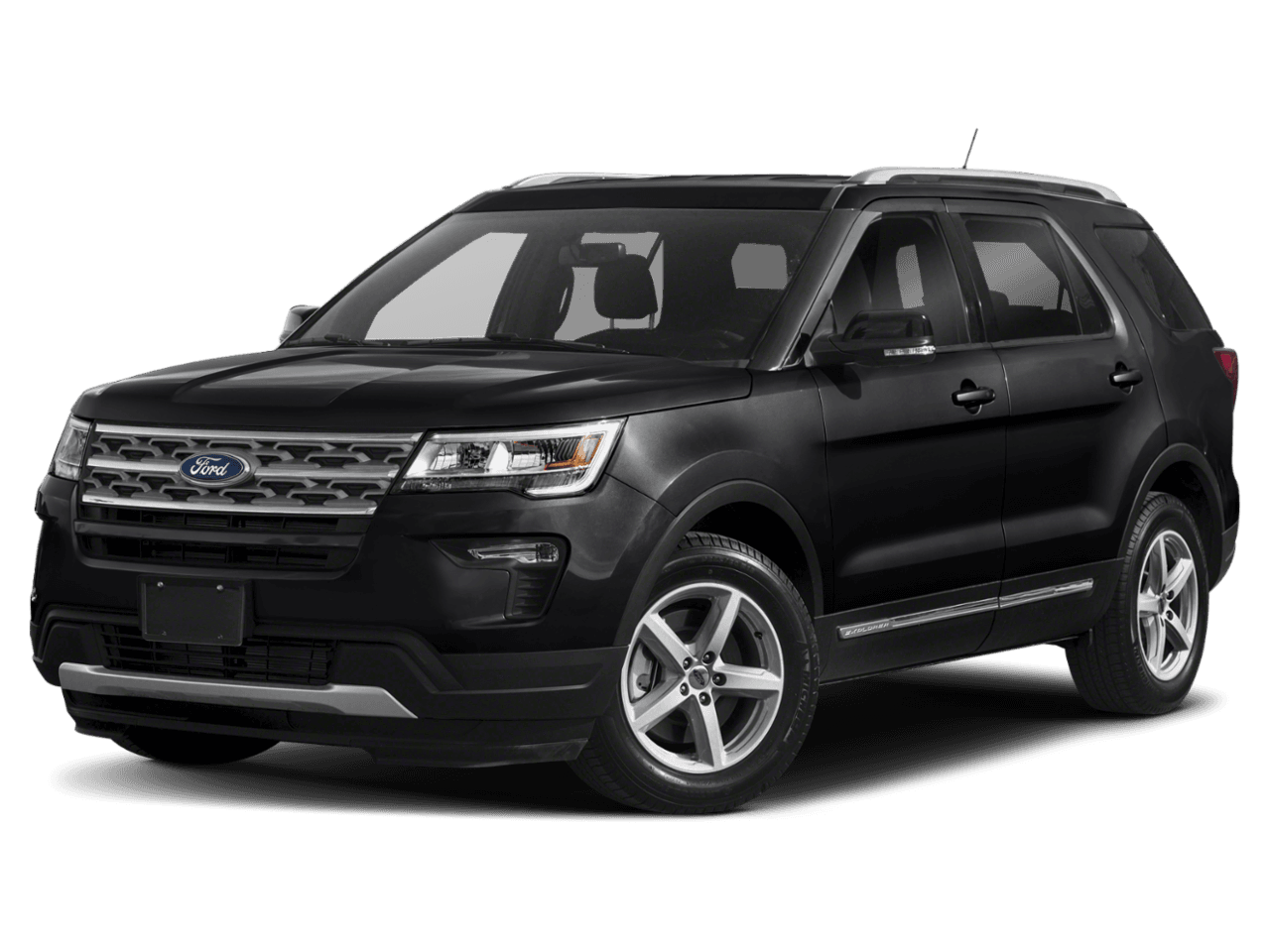 2018 Ford Explorer Limited 4WD - Front 3/4, facing to the left