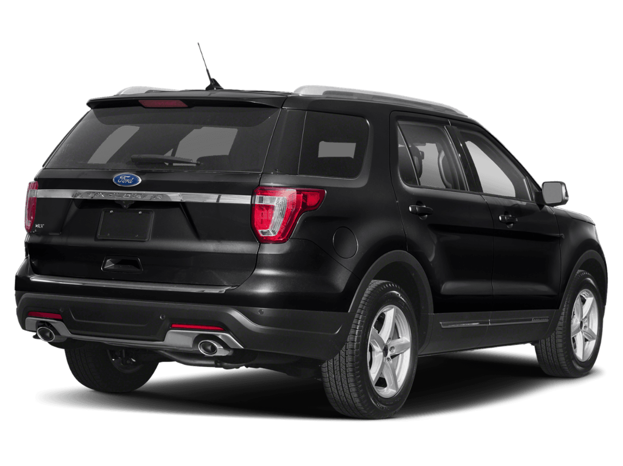 2018 Ford Explorer Limited 4WD - Rear 3/4, facing to the right