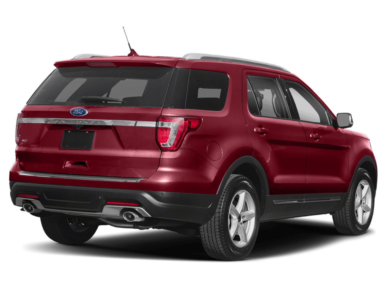 2018 Ford Explorer Limited 4WD - Rear 3/4, facing to the right