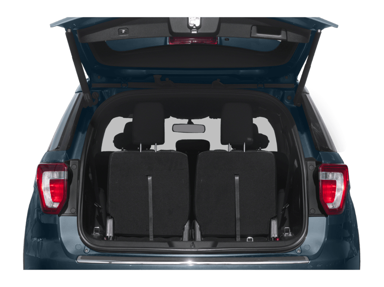 2018 Ford Explorer Limited 4WD - Interior Trunk with Hatch Open Feature