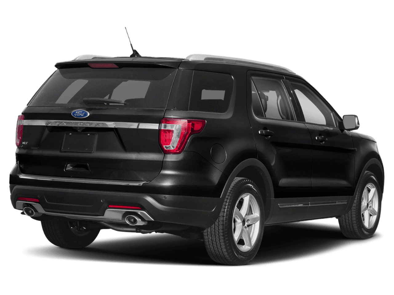 2018 Ford Explorer Sport 4WD - Rear 3/4, facing to the right