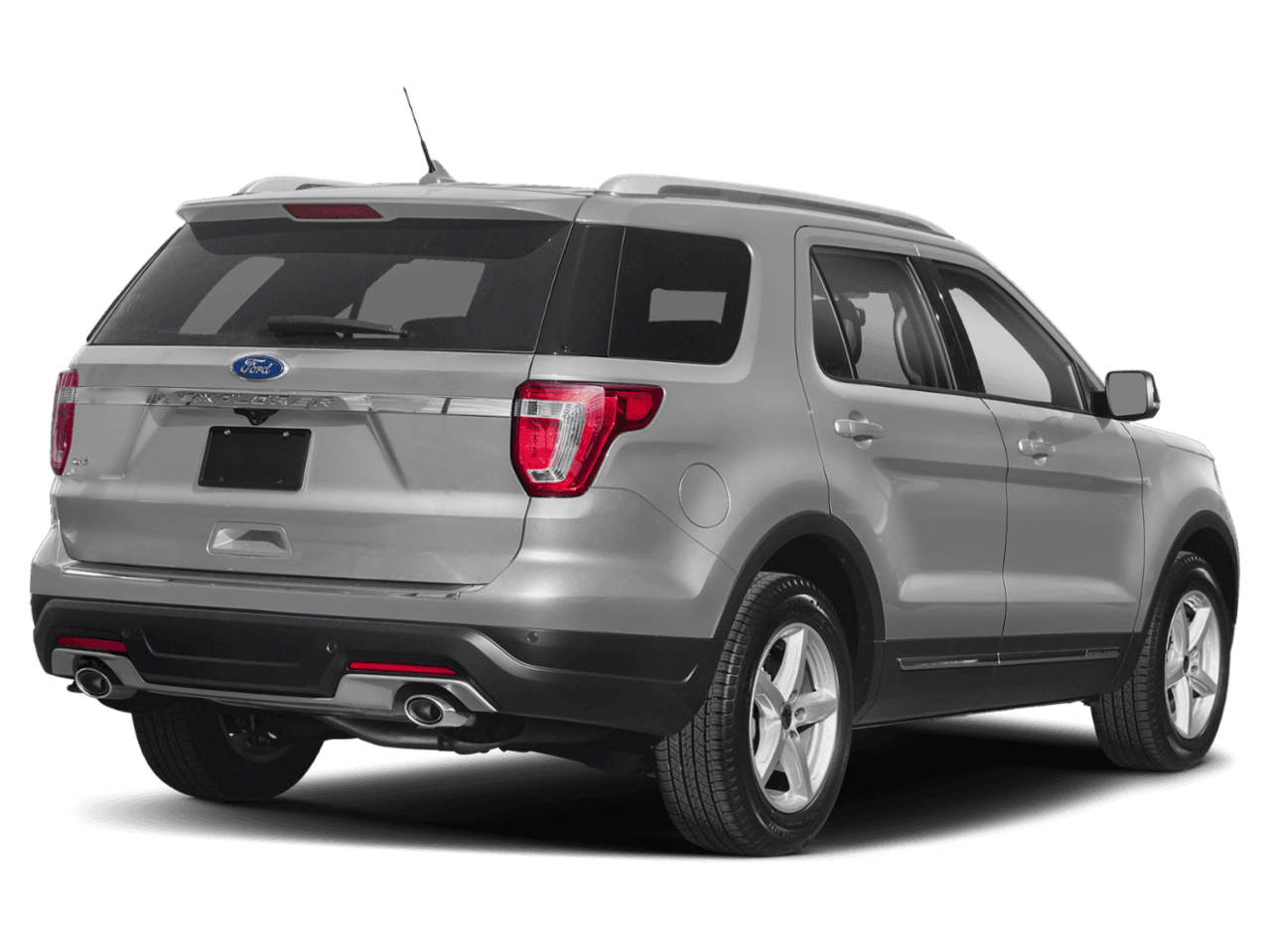 2018 Ford Explorer Sport 4WD - Rear 3/4, facing to the right