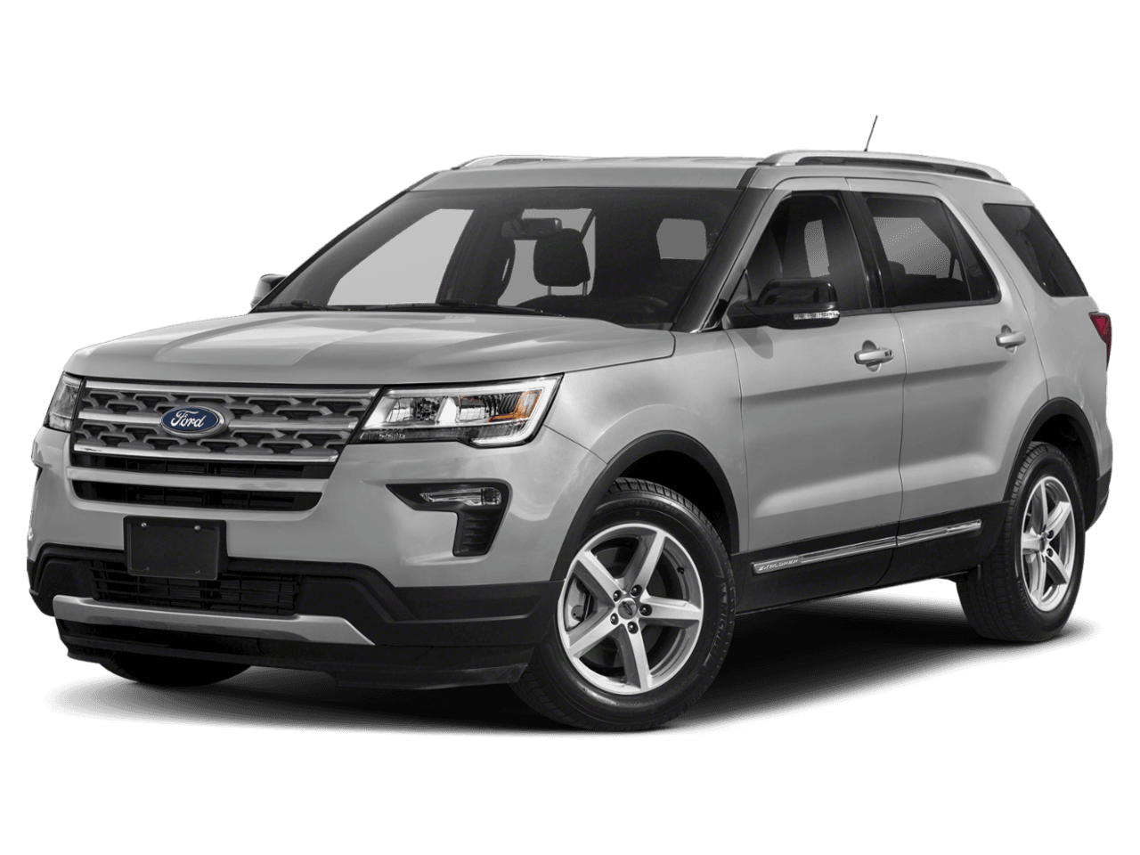 2018 Ford Explorer Platinum 4WD - Front 3/4, facing to the left