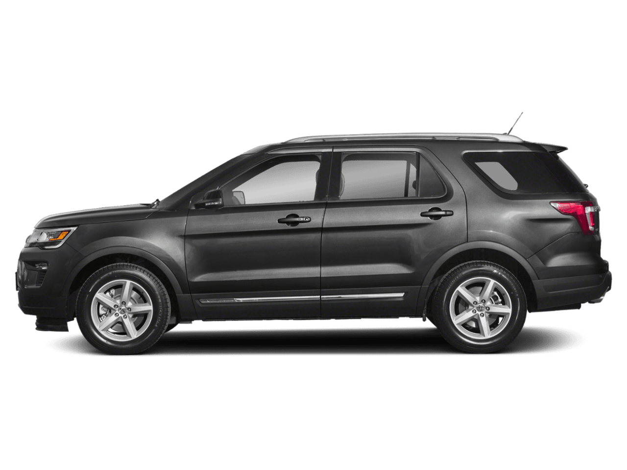 2018 Ford Explorer Platinum 4WD - Profile, facing to the left