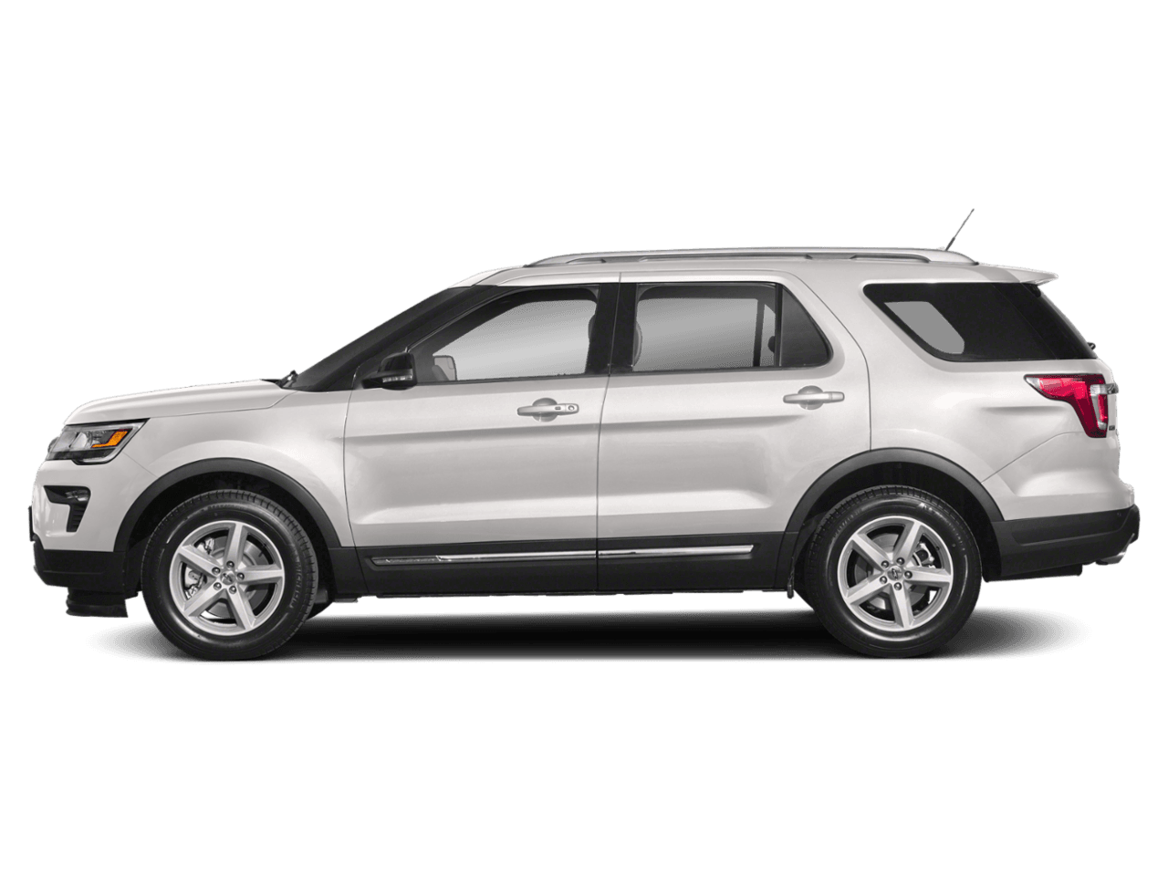 2018 Ford Explorer Platinum 4WD - Profile, facing to the left