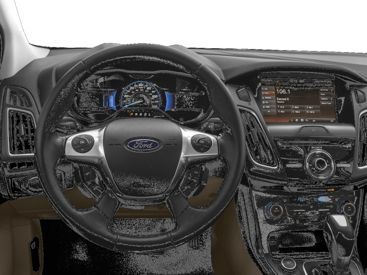 2018 Ford Focus Electric Hatch - Interior Drivers Dash