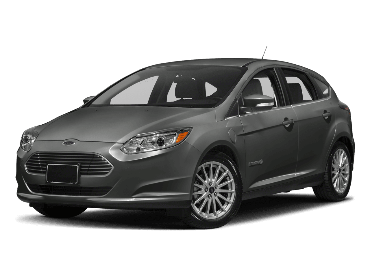 2018 Ford Focus Electric Hatch - Front 3/4, facing to the left