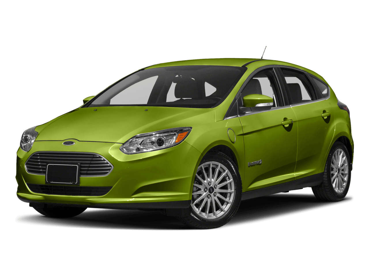 2018 Ford Focus Electric Hatch - Front 3/4, facing to the left