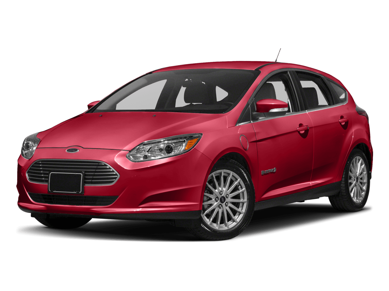 2018 Ford Focus Electric Hatch - Front 3/4, facing to the left