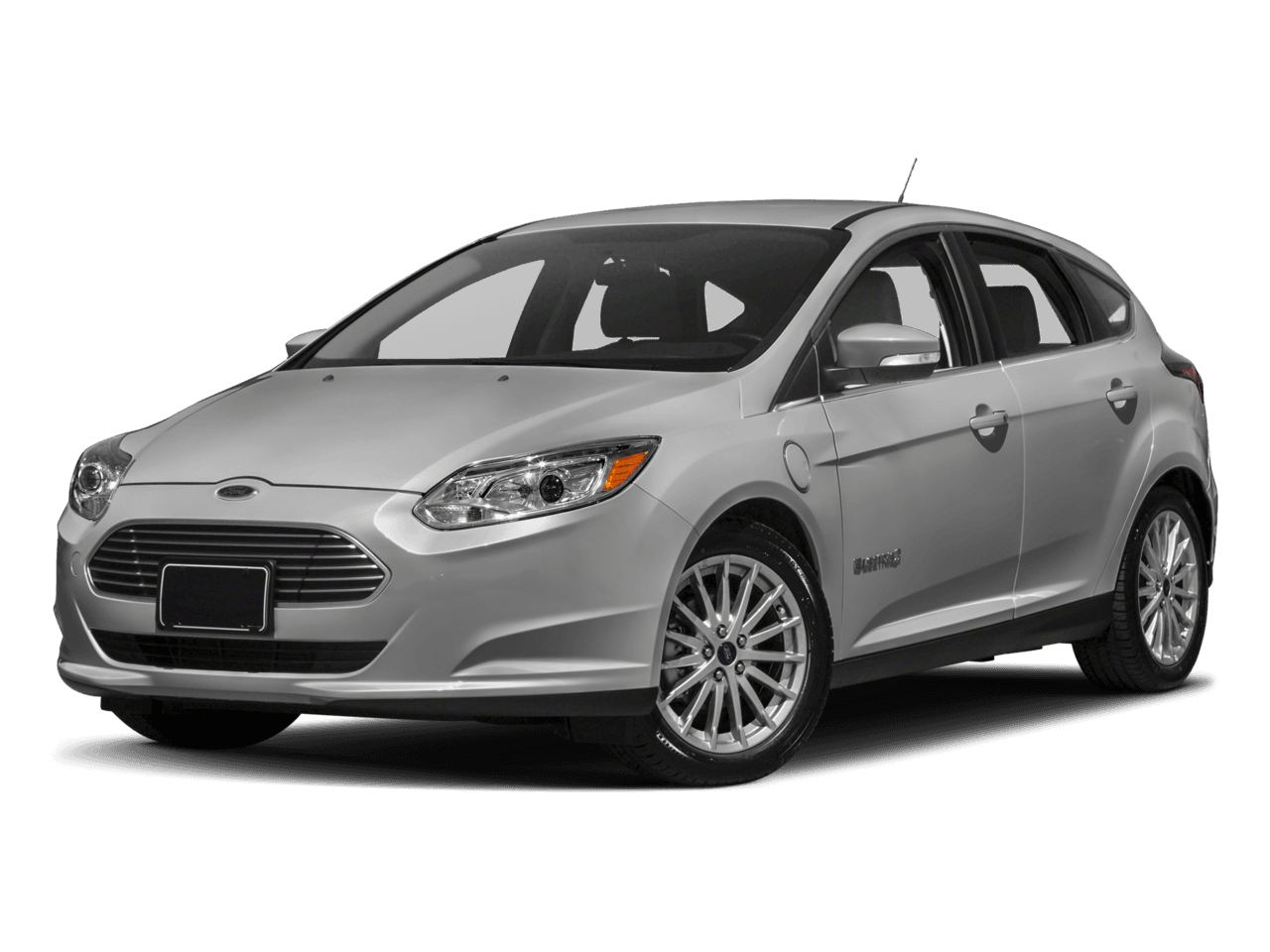 2018 Ford Focus Electric Hatch - Front 3/4, facing to the left