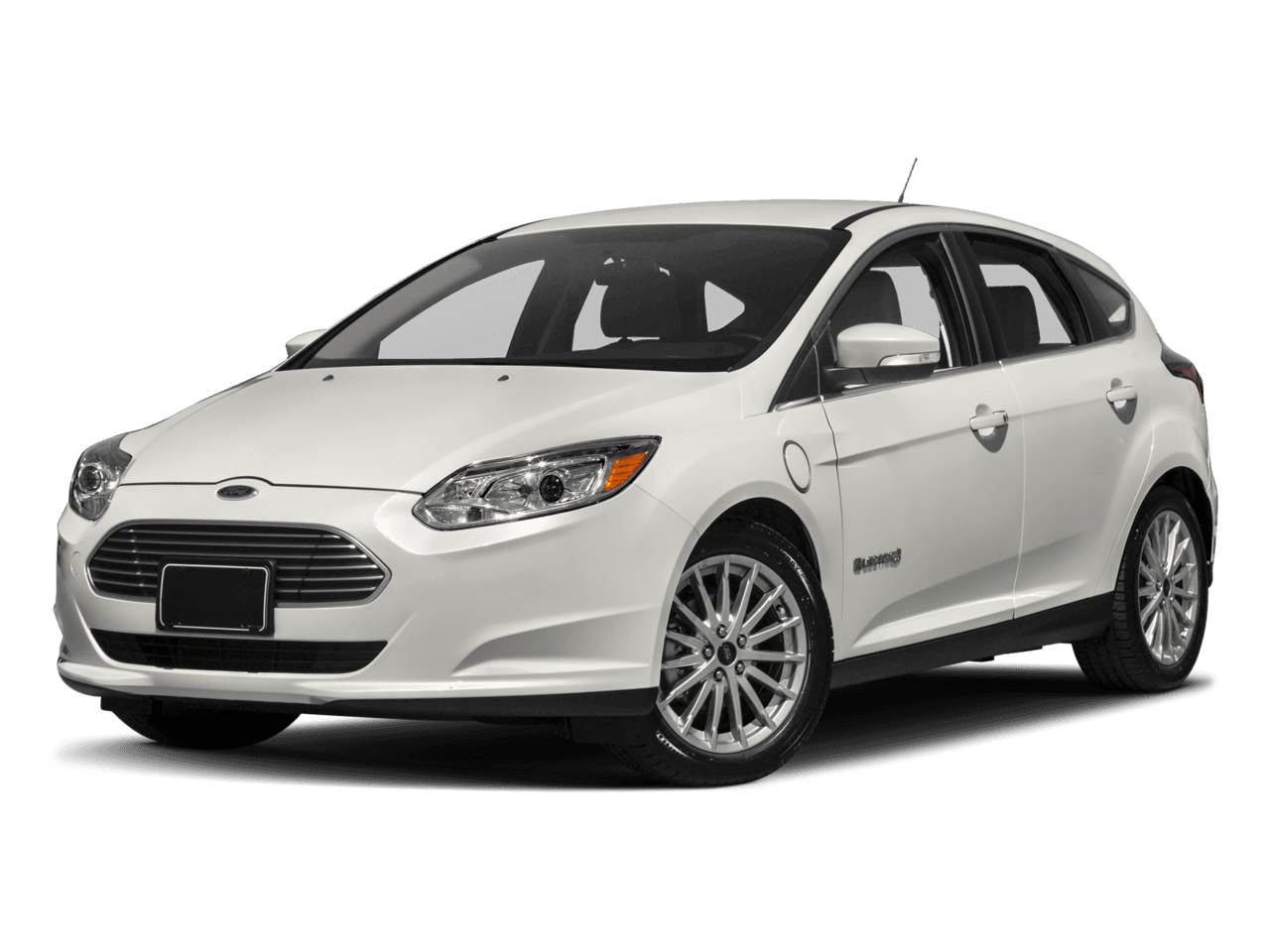 2018 Ford Focus Electric Hatch - Front 3/4, facing to the left