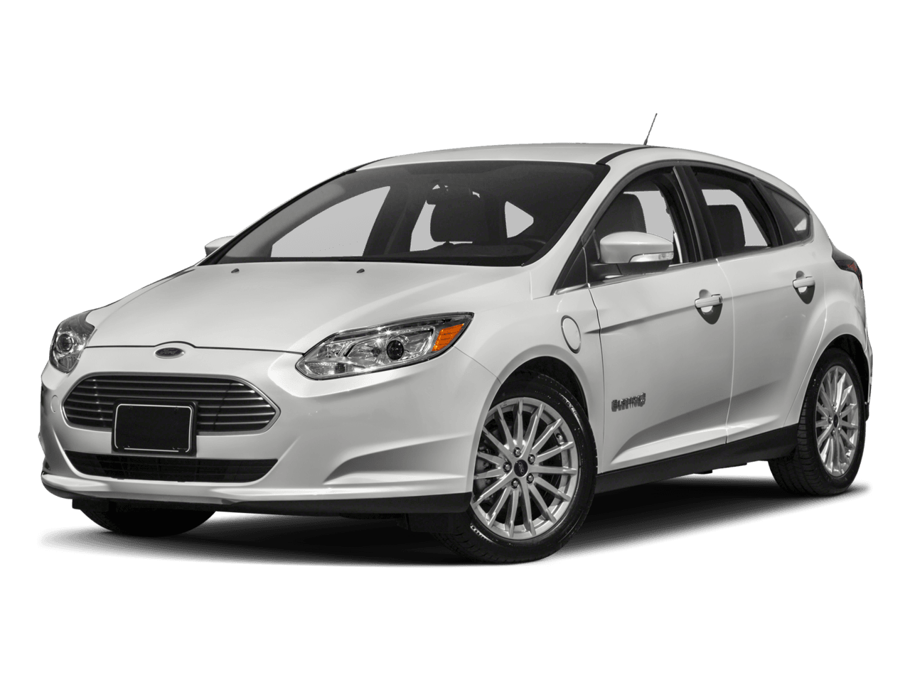 2018 Ford Focus Electric Hatch - Front 3/4, facing to the left