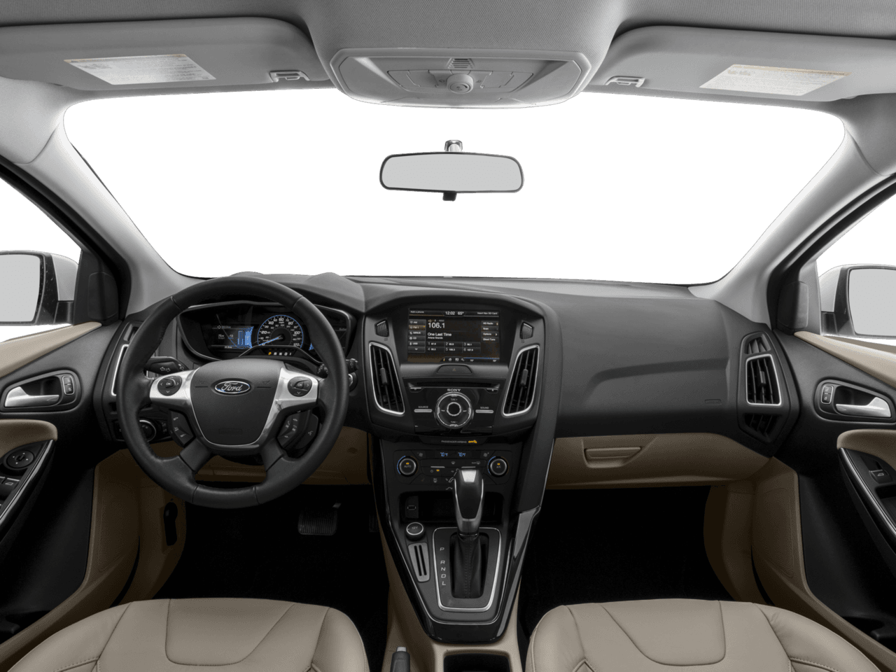 2018 Ford Focus Electric Hatch - Interior Full Dash Basic