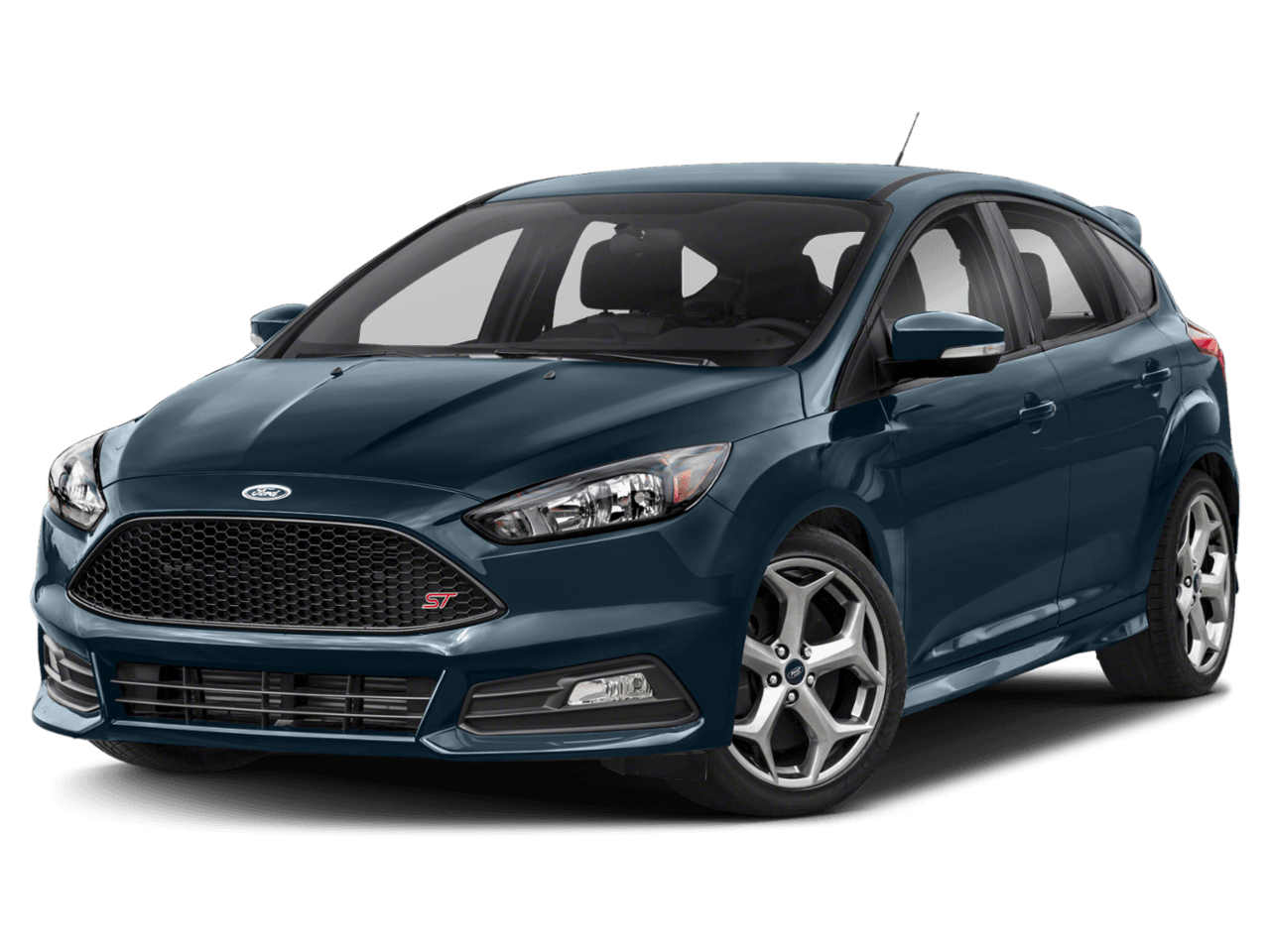 2018 Ford Focus ST Hatch - Front 3/4, facing to the left