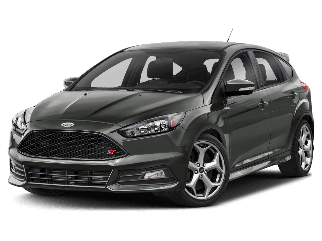 2018 Ford Focus ST Hatch - Front 3/4, facing to the left
