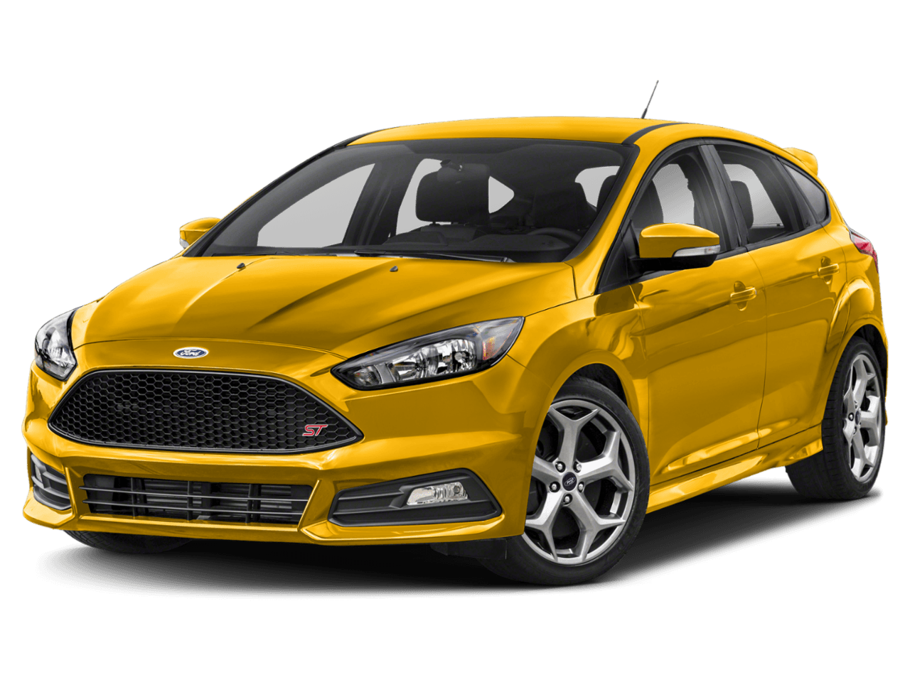 2018 Ford Focus ST Hatch - Front 3/4, facing to the left
