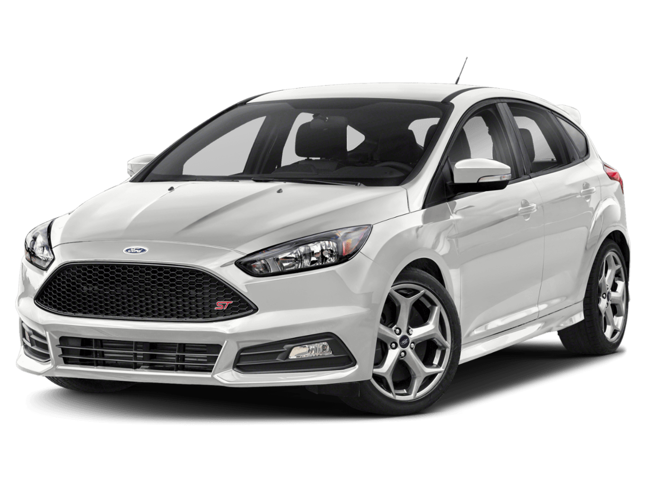 2018 Ford Focus ST Hatch - Front 3/4, facing to the left