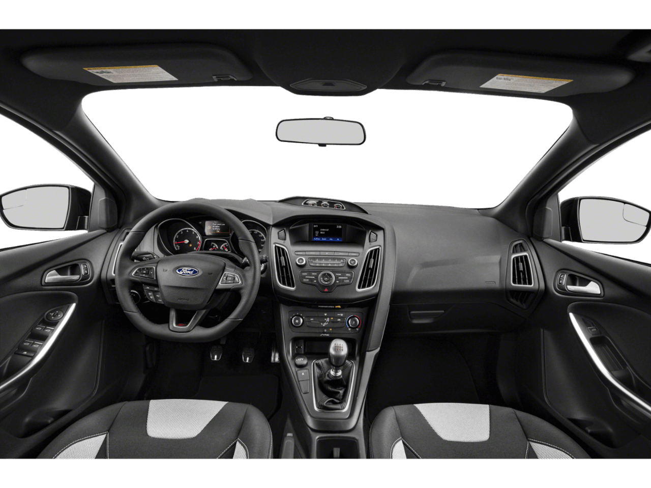 2018 Ford Focus ST Hatch - Interior Full Dash Basic